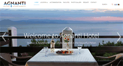 Desktop Screenshot of agnanti-pelion.com